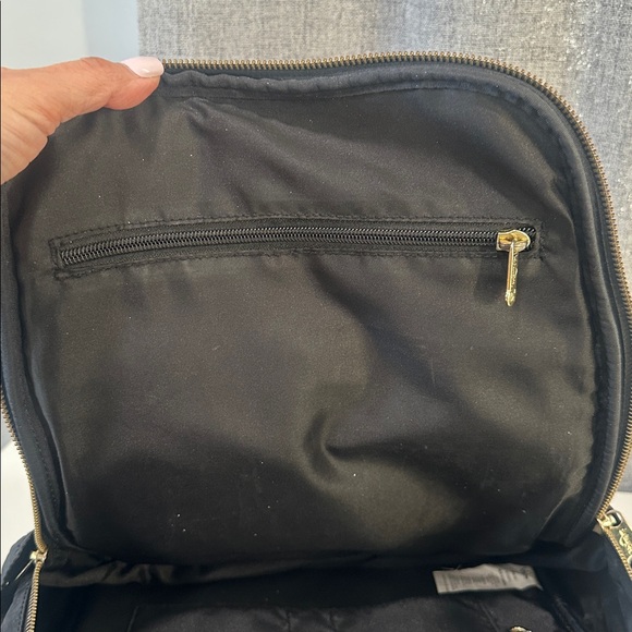 Kipling Black Backpack with Gold Accents - Picture 4 of 13